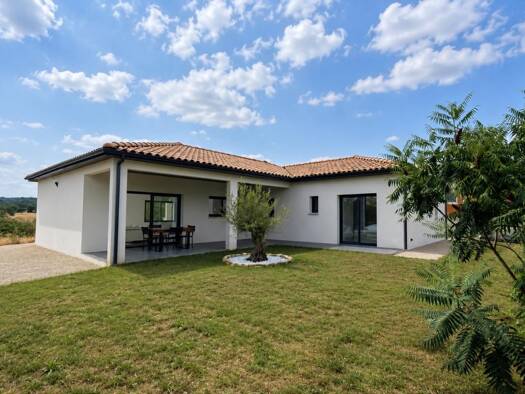 Maison de plain-pied à vendre 275 600 € 4 pièces 3 chambres 126,44 m² 645 m² de terrain Crayssac 46150