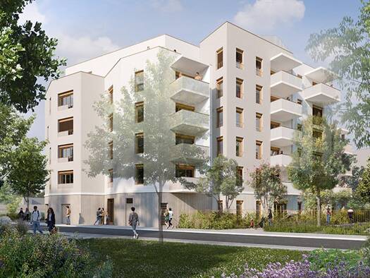 Appartement à vendre - neuf 210 000 € 1 pièce 34,6 m² 2ème étage dès le 01/07/2028 Cusset Villeurbanne 69100