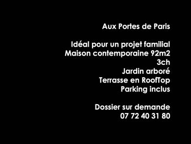 Maison à vendre 599 000 € 5 pièces 3 chambres 120 m² Paris 18ème 75018