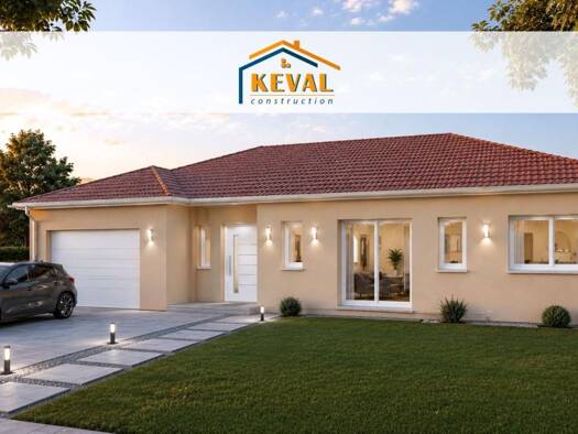 Terrain avec maison neuve à vendre 219 000 € 5 pièces 3 chambres 90 m² 600 m² de terrain Neufgrange 57910