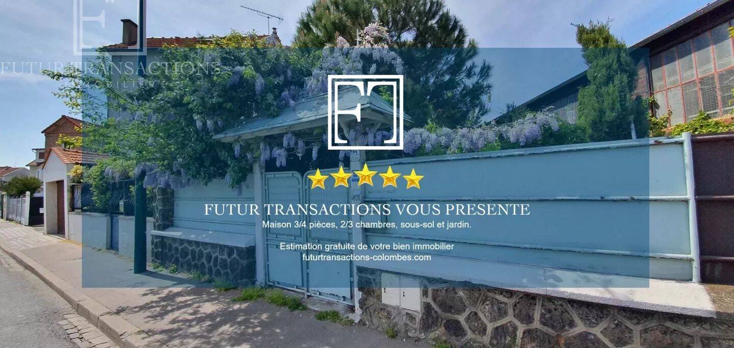 Maison à vendre, 73m², COLOMBES