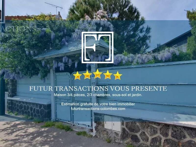 Maison à vendre, 73m², COLOMBES