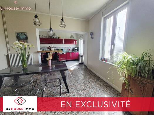 Maison à vendre 229 000 € 5 pièces 3 chambres 130 m² 1 600 m² de terrain Isbergues 62330