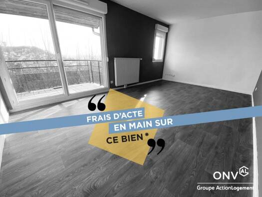 Appartement à vendre 76 200 € 3 pièces 2 chambres 67 m² 3ème étage Batteries du Parc Montbéliard 25200