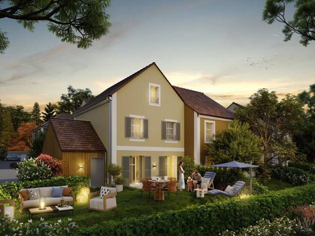 Maison à vendre - neuf 348 500 € 4 pièces 3 chambres 83,5 m² dès le 30/09/2027 Champagne-sur-Oise 95660