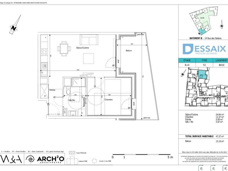 Maison à louer, 47m², THONON LES BAINS