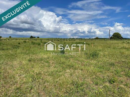 Terrain constructible à vendre 37 000 € 996 m² de terrain Saint-Simon 16120