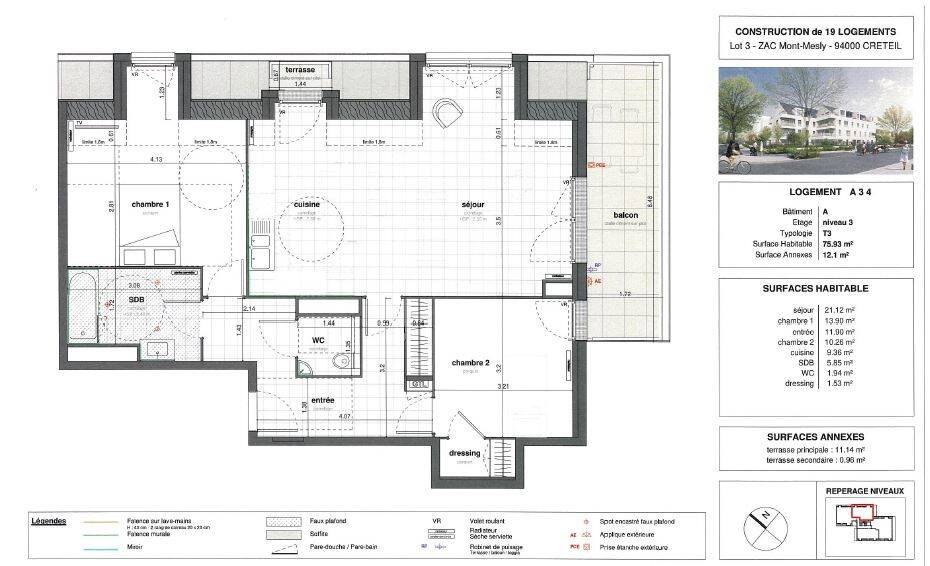 Maison à louer, 76m², CRETEIL