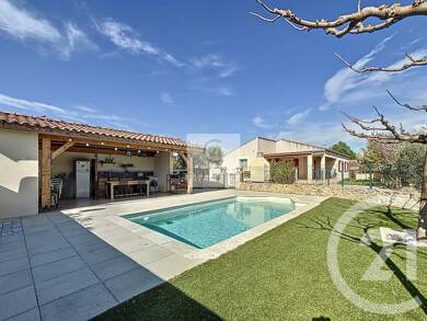 Maison de plain-pied à vendre 425 000 € 6 pièces 4 chambres 105 m² 1 060 m² de terrain Canet 34800