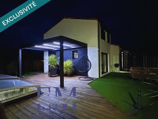 Villa à vendre 374 400 € 6 pièces 3 chambres 113 m² 1 098 m² de terrain Grues 85580