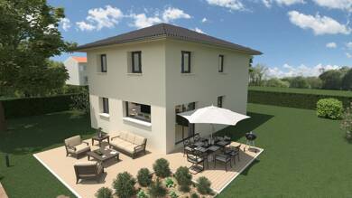 Terrain avec maison neuve à vendre 412 400 € Perrignier 74550