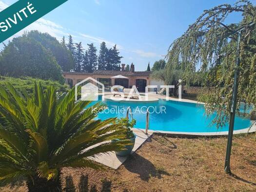 Villa à vendre 774 000 € 6 pièces 4 chambres 260 m² 6 395 m² de terrain Salernes 83690