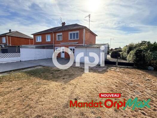 Maison à vendre 140 890 € 4 pièces 3 chambres 83 m² 1 016 m² de terrain Nord Courcelles-lès-Lens 62970