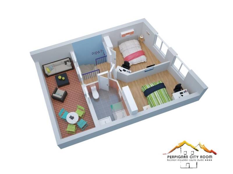 Maison à louer, 75m², PERPIGNAN