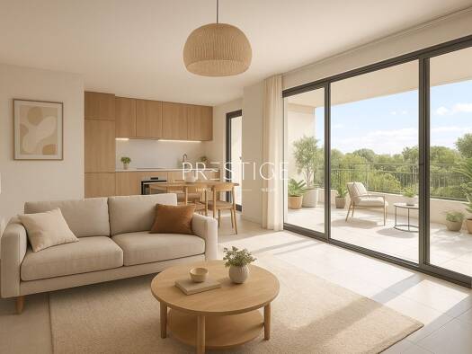 Appartement à vendre 274 000 € 3 pièces 2 chambres 62 m² Étage 3/3 Nord Est Cournonterral 34660