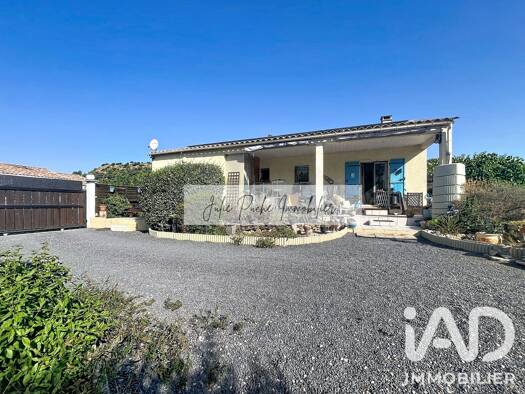 Maison de plain-pied à vendre 185 000 € 4 pièces 2 chambres 77 m² 680 m² de terrain Rieux-en-Val 11220