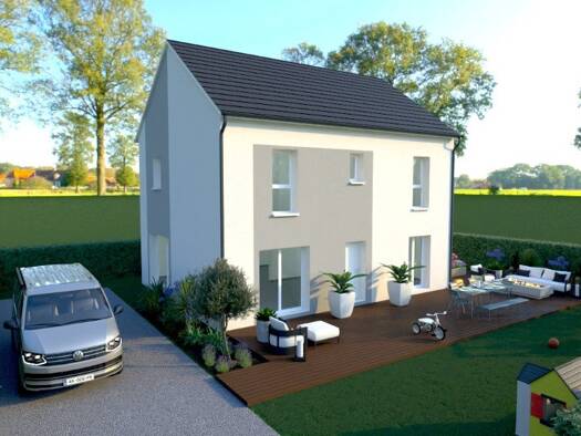 Terrain avec maison neuve à vendre 259 000 € 1 pièce 1 chambre 124 m² 650 m² de terrain Fresquiennes 76570