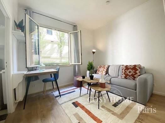 Appartement à louer 930 € 1 pièce 25 m² RDC Gambetta Paris 20ème arrondissement 75020
