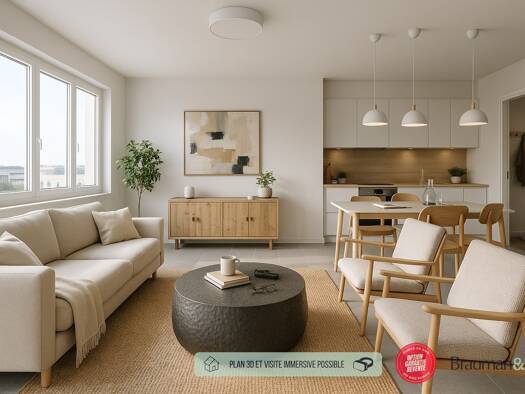 Appartement à vendre - neuf 535 000 € 4 pièces 3 chambres 84 m² 3ème étage Wallon Le Plessis-Robinson 92350