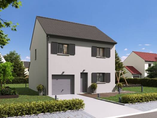 Terrain avec maison neuve à vendre 207 500 € 5 pièces 4 chambres 96 m² 950 m² de terrain Centre Ville-Cathédrale Évreux 27000