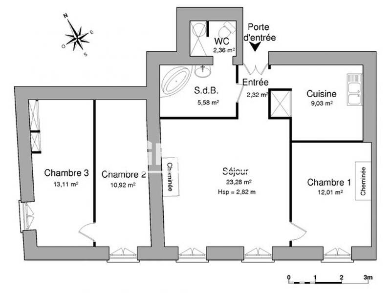 Maison à louer, 79m², TOULON