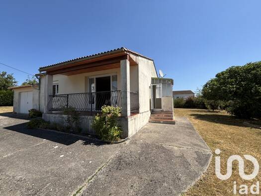 Maison à vendre 165 300 € 3 pièces 1 chambre 59 m² 875 m² de terrain Chaillevette 17890