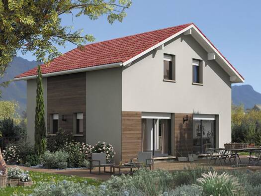 Terrain avec maison neuve à vendre 534 950 € 5 pièces 4 chambres 104 m² 448 m² de terrain Groisy 74570
