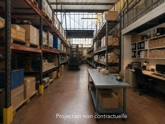 Local d'activités à vendre 475 000 € 362 m² d'espace de stockage Casselardit Toulouse 31300