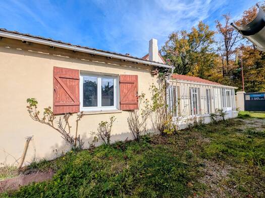 Maison de plain-pied à vendre 191 000 € 4 pièces 3 chambres 82 m² 872 m² de terrain Milly-la-Forêt 91490