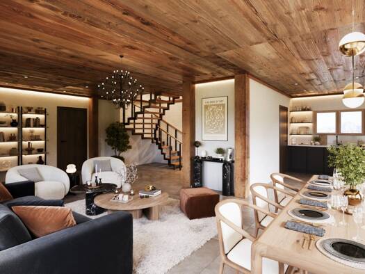 Chalet à vendre - neuf 1 920 000 € 6 pièces 5 chambres 186,3 m² 540 m² de terrain Megève 74120