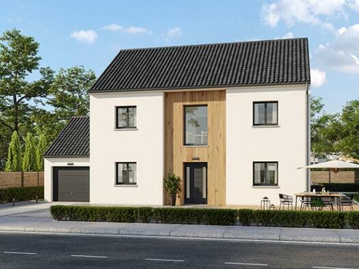 Terrain avec maison neuve à vendre 335 000 € 8 pièces 5 chambres 140 m² 8 800 m² de terrain Les Bordes-Aumont 10800