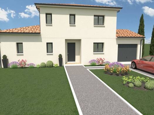 Terrain avec maison neuve à vendre 285 000 € 5 pièces 4 chambres 120 m² 750 m² de terrain Arthès 81160
