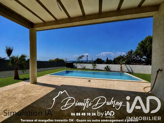 Maison de plain-pied à vendre 539 000 € 6 pièces 4 chambres 131 m² 460 m² de terrain Marcorignan 11120