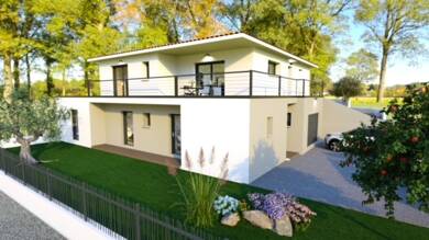 Terrain avec maison neuve à vendre 257 000 € Générac 30510