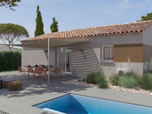 Terrain avec maison neuve à vendre 138 045 € 3 pièces 2 chambres 50 m² 1 224 m² de terrain Belcaire 11340