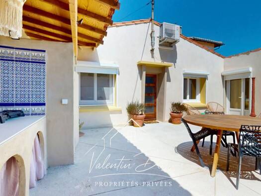 Maison à vendre 265 000 € 3 pièces 2 chambres 73 m² 160 m² de terrain Capucins-La Barbacane-La Trivalle-Bellevue Carcassonne 11000