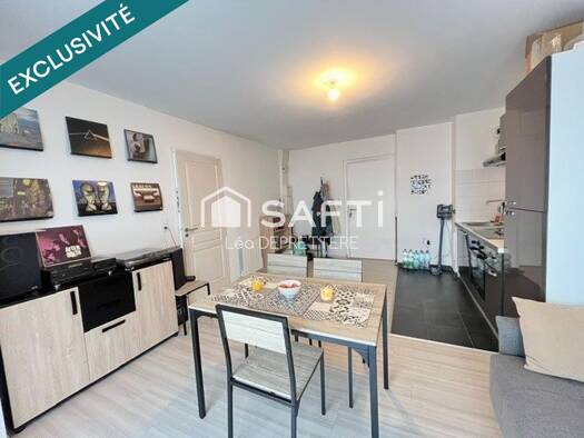 Appartement à vendre 100 000 € 2 pièces 1 chambre 38 m² RDC/4 Centre Ville Béthune 62400