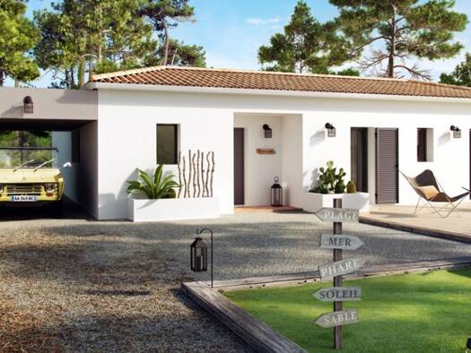 Terrain avec maison neuve à vendre 415 000 € 4 pièces 3 chambres 97 m² 750 m² de terrain Centre Ville Blanquefort 33290