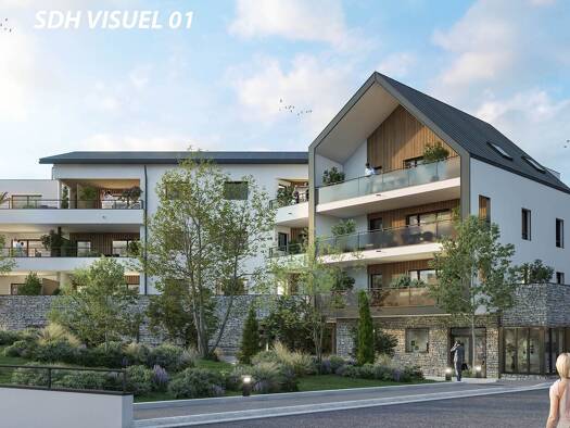 Appartement à vendre - neuf 189 021 € 2 pièces 1 chambre 51,1 m² dès le 30/06/2027 Est Saint-Péray 07130