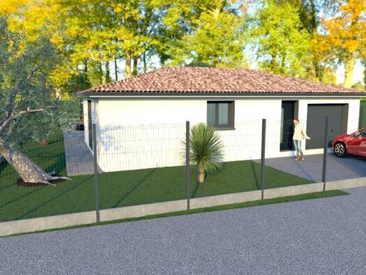 Terrain avec maison neuve à vendre 229 900 € 5 pièces 4 chambres 100 m² 1 900 m² de terrain Labécède-Lauragais 11400