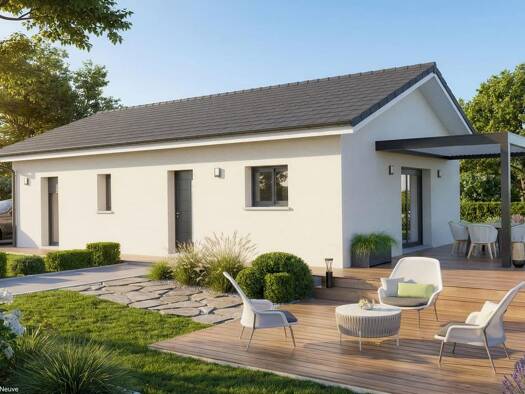 Terrain avec maison neuve à vendre 378 400 € 4 pièces 3 chambres 91 m² 700 m² de terrain Centre Ville Cluses 74300