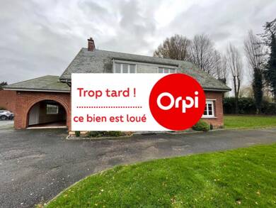 Maison à louer 1 153 € 6 pièces 4 chambres 216 m² 2 000 m² de terrain Haspres 59198