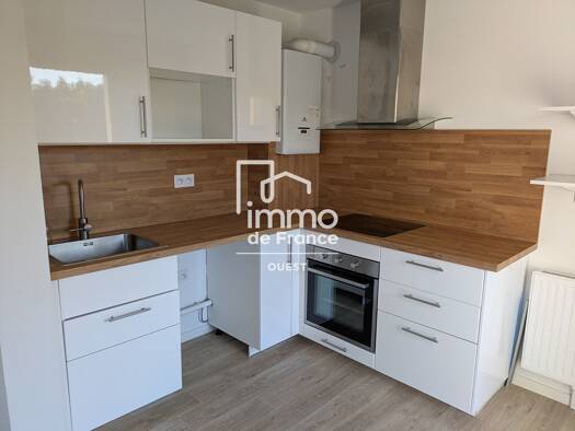 Appartement à louer - Neuf 800 € 3 pièces 2 chambres 63 m² 3ème étage Nantes 44300