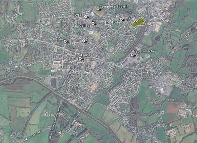 Terrain constructible viabilisé à vendre 44 000 € 232 m² de terrain Blain 44130