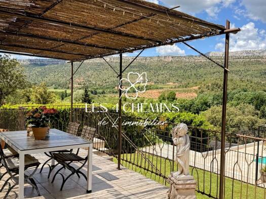Villa à vendre 915 000 € 7 pièces 5 chambres 220 m² 1 265 m² de terrain Chateauneuf le Rouge 13790