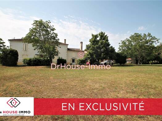 Maison à vendre 363 000 € 6 pièces 4 chambres 210 m² 8 000 m² de terrain Saint Maixant 33490