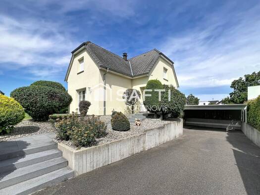 Maison à vendre 586 500 € 5 pièces 3 chambres 137 m² 1 050 m² de terrain Bartenheim 68870