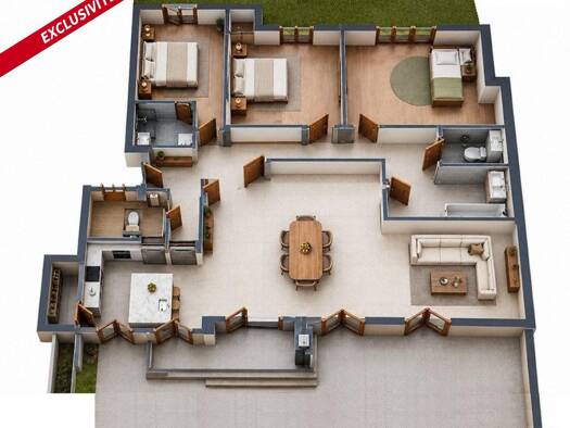 Appartement à vendre 650 000 € 4 pièces 3 chambres 126 m² Étage 1/3 Charbonnières-les-Bains 69260
