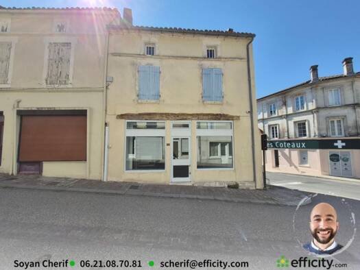 Immeuble à vendre 109 900 € 110 m² Coteaux-du-Blanzacais 16250