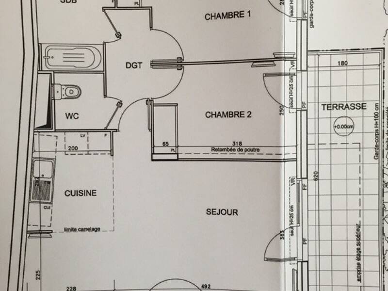 Maison à louer, 69m², SAINT OUEN